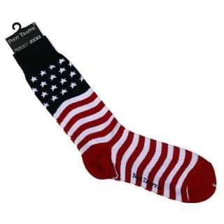 Mens American Flag Trouser Socks by Foot Traffic