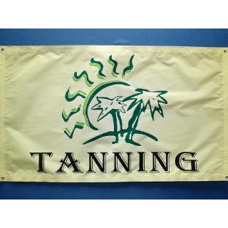 z187 Tanning Sun Bathing Shop display Banner Shop Sign