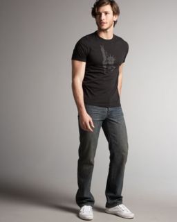 John Varvatos Star Usa Liberty Tee & Truck Stop Jeans   