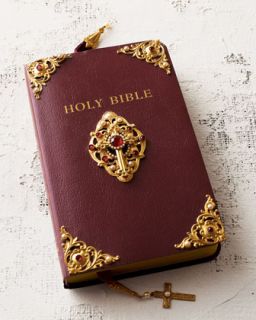 H3BLK Kimberly Wolcott Embellished King James Bible