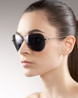 Oliver Peoples Pryce Aviator Sunglasses   