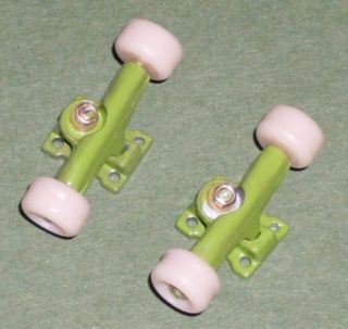 Havok Fingerboard Fingerboards Series 1 Lime Green Trucks Wheels 25mm