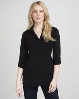  available in black $ 88 00 splendid double placket top black $ 88