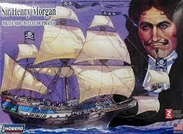Lindberg 1 160 Sir Henry Morgan Pirate SHIP Plastic Model Kit BNIB