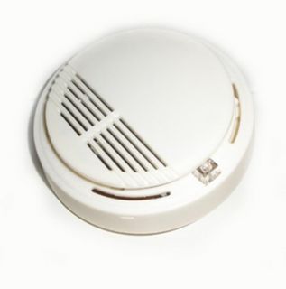 home security system cordless smoke fire detector alarm