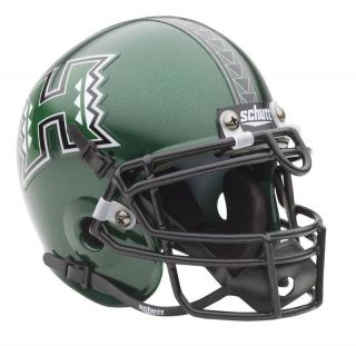 Hawaii Warriors Schutt Authentic Mini Football Helmet