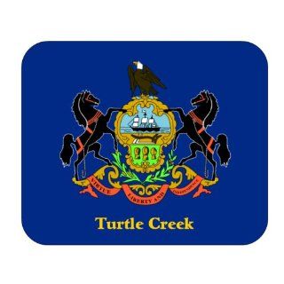 US State Flag   Turtle Creek, Pennsylvania (PA) Mouse Pad