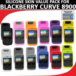 Silicone Skin 12 pc. Value Pack for your Blackberry Curve