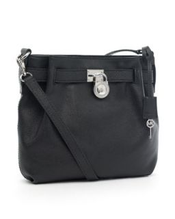 MICHAEL Michael Kors Hamilton Medium Messenger, Black   