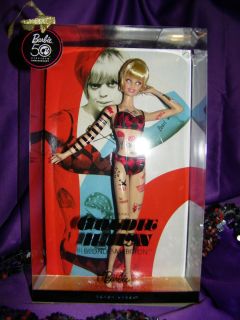 Goldie Hawn Blonde Ambition Barbie BLACK Label Collector Doll NRFB