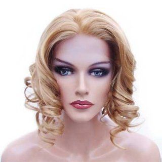 HANDSEWN SYNTHETIC FRENCH LACE FRONT FULL HAIR WIG Color