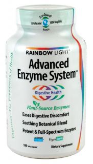 Rainbow Light Advanced Enzyme System Plant Source Vcaps