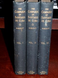 Spanish American War 1st Campaign Santiago de Cuba