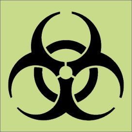  Biohazard Caution Zombies Bio Hazard Bigger Sizes U Pick
