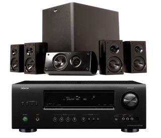  AVR 1312 and Klipsch HDT 300 Home Theater Bundle Package Black
