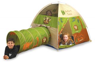 Let your kids imagination run wild with the Jungle Safari Tent and