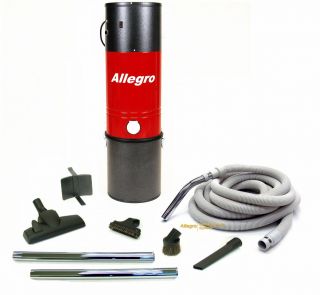  Sq Foot Unit 50 Deluxe Package Allegro Central Vacuum MU4400
