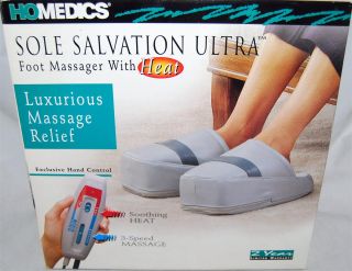 Homedics Sole Salvation Ultra Foot Massager with Heat