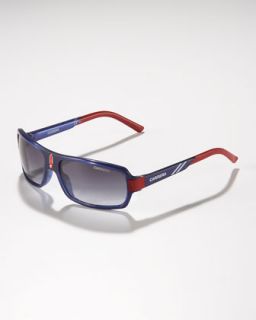 Z0LZZ Carrera Childrens Small Classic Carrerino Sunglasses, Blue/Red