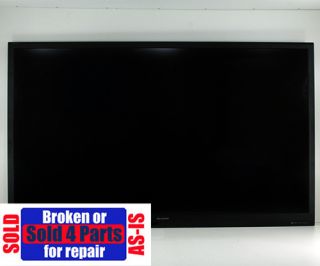  Is Broken Sharp LC 70C6400U 70 LED HD TV for Parts or Repair