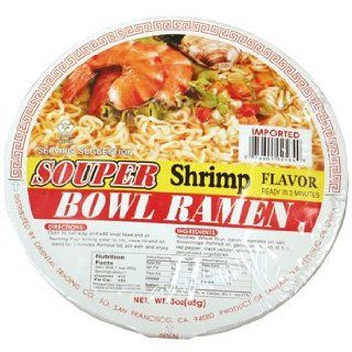Souper Bowl Shrimp Noodle Soup 3 Oz Grocery & Gourmet