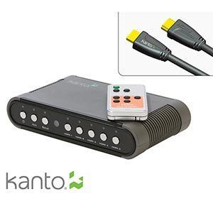 Kanto Auto HDMI Switcher Video Audio Home TV HDTV Blu Ray IR DVD Sat