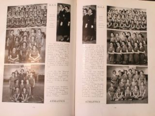 1936 Mercy High School Yearbook Mercian Illinois EXTRAS