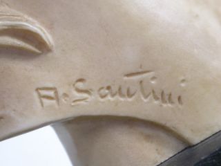 Santini Horse Head Figurine Made in Italy