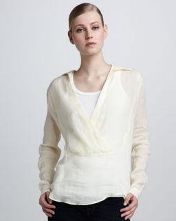 Surplice Neckline Top  