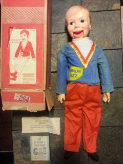 Horsman Simon SEZ Professional Ventriloquist Doll