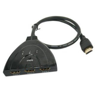 HDMI 3 In 1 Out HDMI Auto Switch with 1.5 ft. Cable