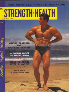  Strength Health Vintage Bodybuilding Magazine Hossein Shokouh