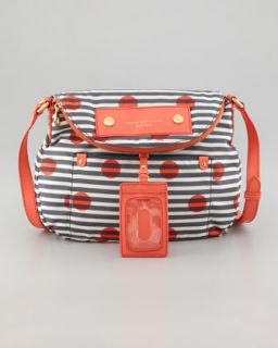  natasha dot striped crossbody bag available in lead multi $ 178 00