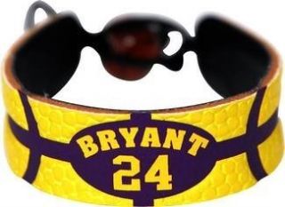 Kobe Bryant Team Color NBA Basketball Jersey Bracelet