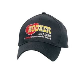 Hooker 10212HKR Ball Cap Cotton Hooker Headers Logo Black Adjustable