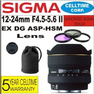 Sigma 12 24mm F4.5 5.6 II EX DG ASP HSM Wide Angle Zoom