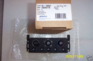 New Grand Prix Delco AC Heater Control Switch 15 73557 2004 2005 2006