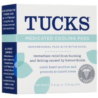 Special Pack of 5 TUCKS MEDICATED PADS 40 per pack X 5