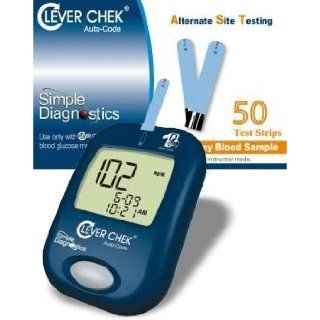 Clever Chek Auto Code Blood Glucose Monitor plus Clever