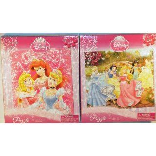 2 Pack Disney Princess 100 Piece Puzzles (2 Styles