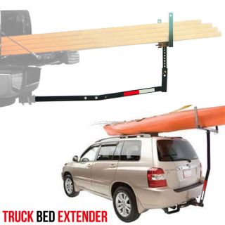 Pickup 2 inch Hitch Receiver Truck Bed Extender for Long Heavy 750