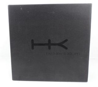 HK by Heidi Klum Womens Leyla Platform Pump   Black   9 1/2   Retail