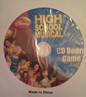 New Disneys High School Musical 2 CD Board Game Opened But Never