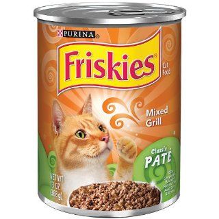 Purina Friskies Classic Pate, Mixed Grill, 13 Ounce (Pack
