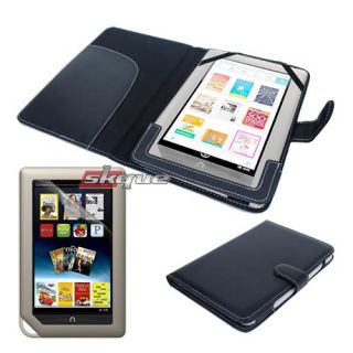items for  nook tablet leather case lcd film premium