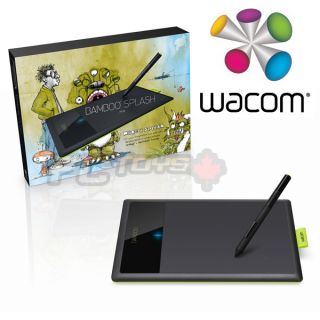 Brand New Wacom Bamboo Splash Pen Tablet CTL471 with Free Full Version
