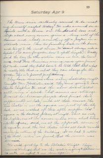 1921 Handwritten Diary Riordan Hoboken NJ Paris Verdun France WWI