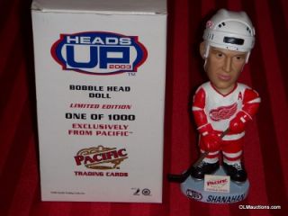  Shanahan ***LIMITED EDITION*** Detroit Red Wings NHL Hockey Bobblehead