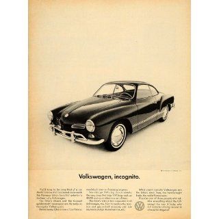 1965 Ad Volkswagen Karmann Ghia VW Vintage Antique Cars