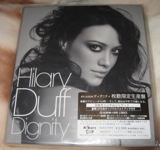 Hilary Duff Dignity Japan Limited CD DVD SEALED 1